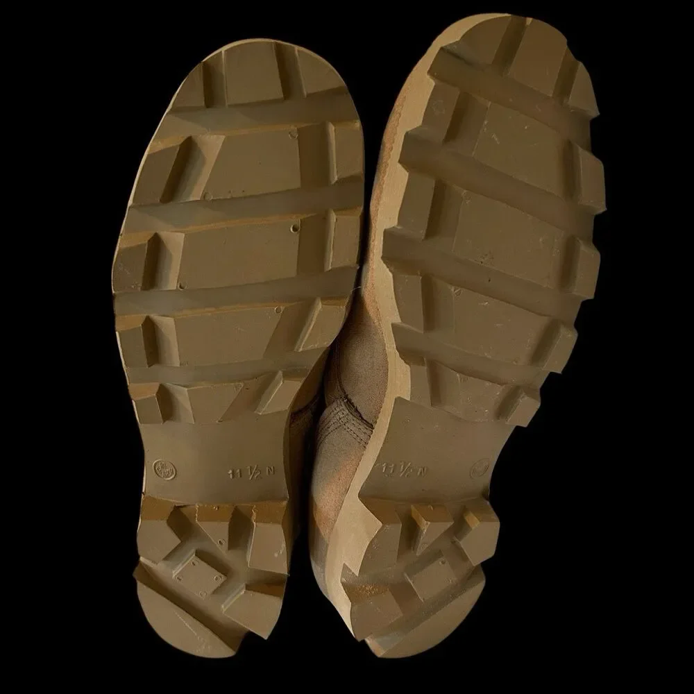 RO Search Combat Boots Size 11.5N Hot Weather Desert Tan Military New With Tag